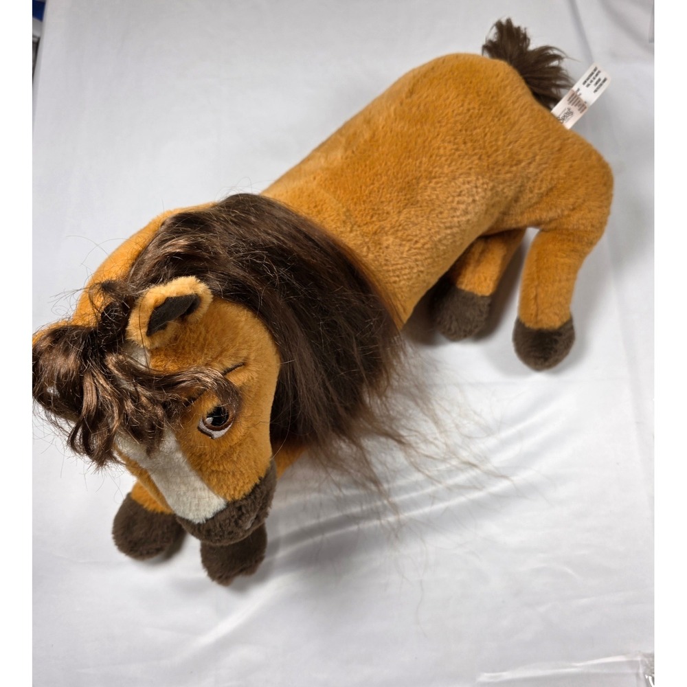 Just Play DreamWorks Spirit Riding Free Plush Horse 20in Tan‎ Brown 2020 Toy